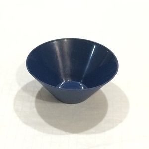 Navy Blue Plastic Bowl Container great for kids' snacks